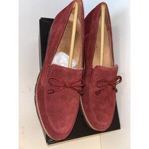 Vionic Finley Suede Loafer Syrah Size 8.5 M